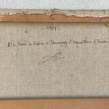 Oil on canvas by Dugrès 1979