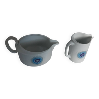 2 porcelain milk jugs from Berry