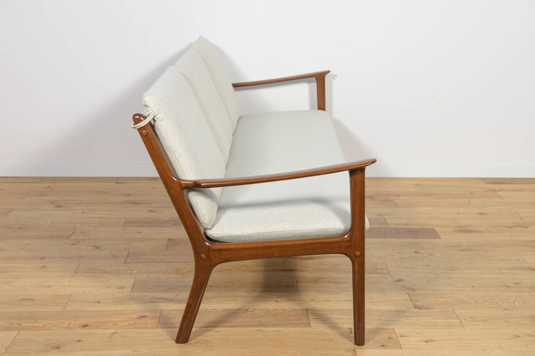 Mid Century Three-seater Sofa Model PJ112  by Ole Wanscher for Poul Jeppesens, Denmark, 1960s