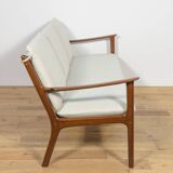 Mid Century Three-seater Sofa Model PJ112  by Ole Wanscher for Poul Jeppesens, Denmark, 1960s