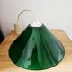 Green opaline pendant light