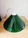 Green opaline pendant light