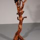 Sculptural oak coat rack – a functional work of nature Italy 60