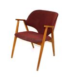 Scandinavian beech armchair, Sweden, 1960