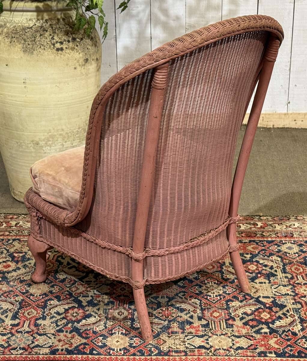Chauffeuse anglaise de la maison LLOYD LOOM des années 1930