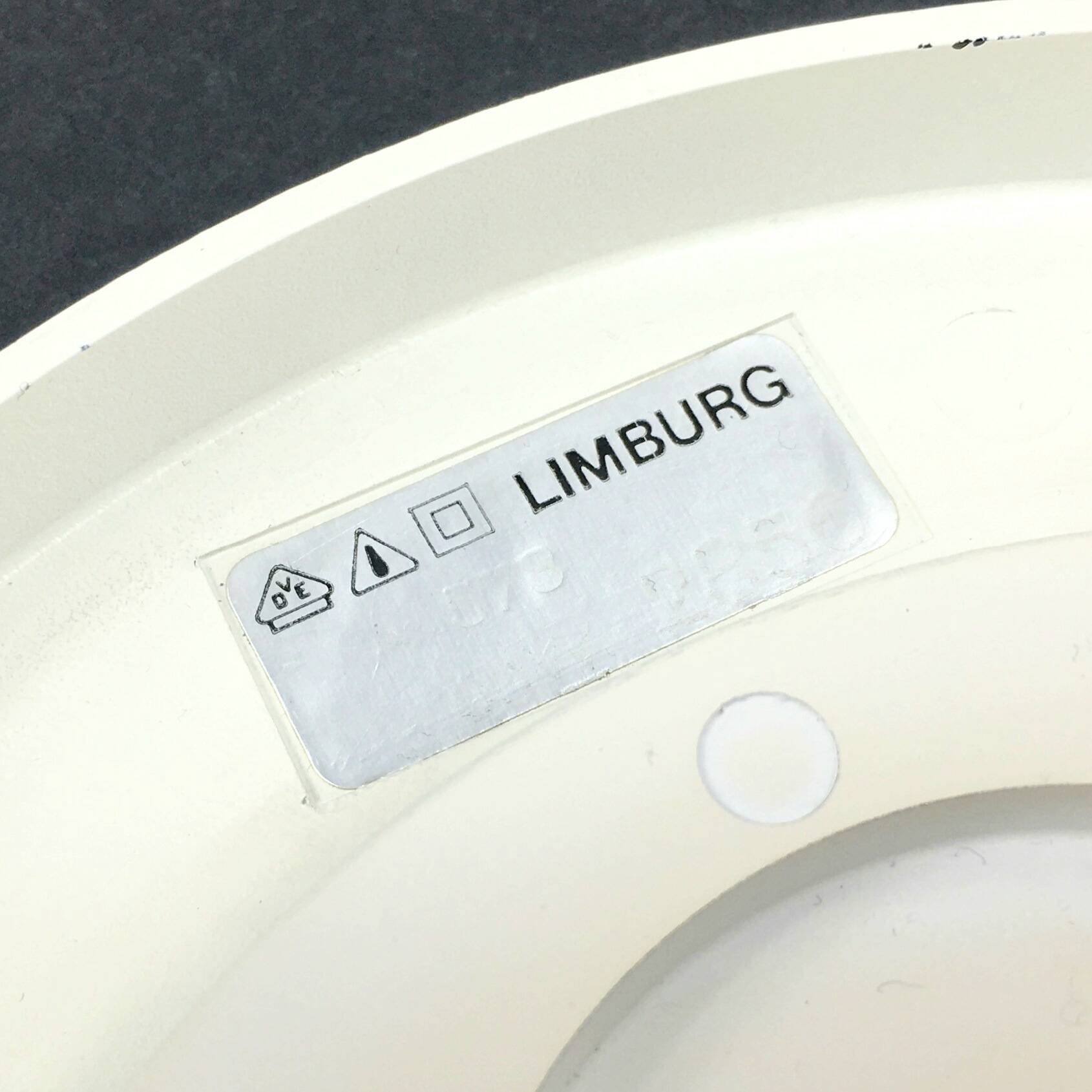 Pair of Shell-Shaped Opaline Glass Wall Lamps from Limburg, Germany, 1970s