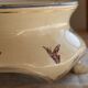 Rare antique plant support Lunéville faience – Polychrome decoration