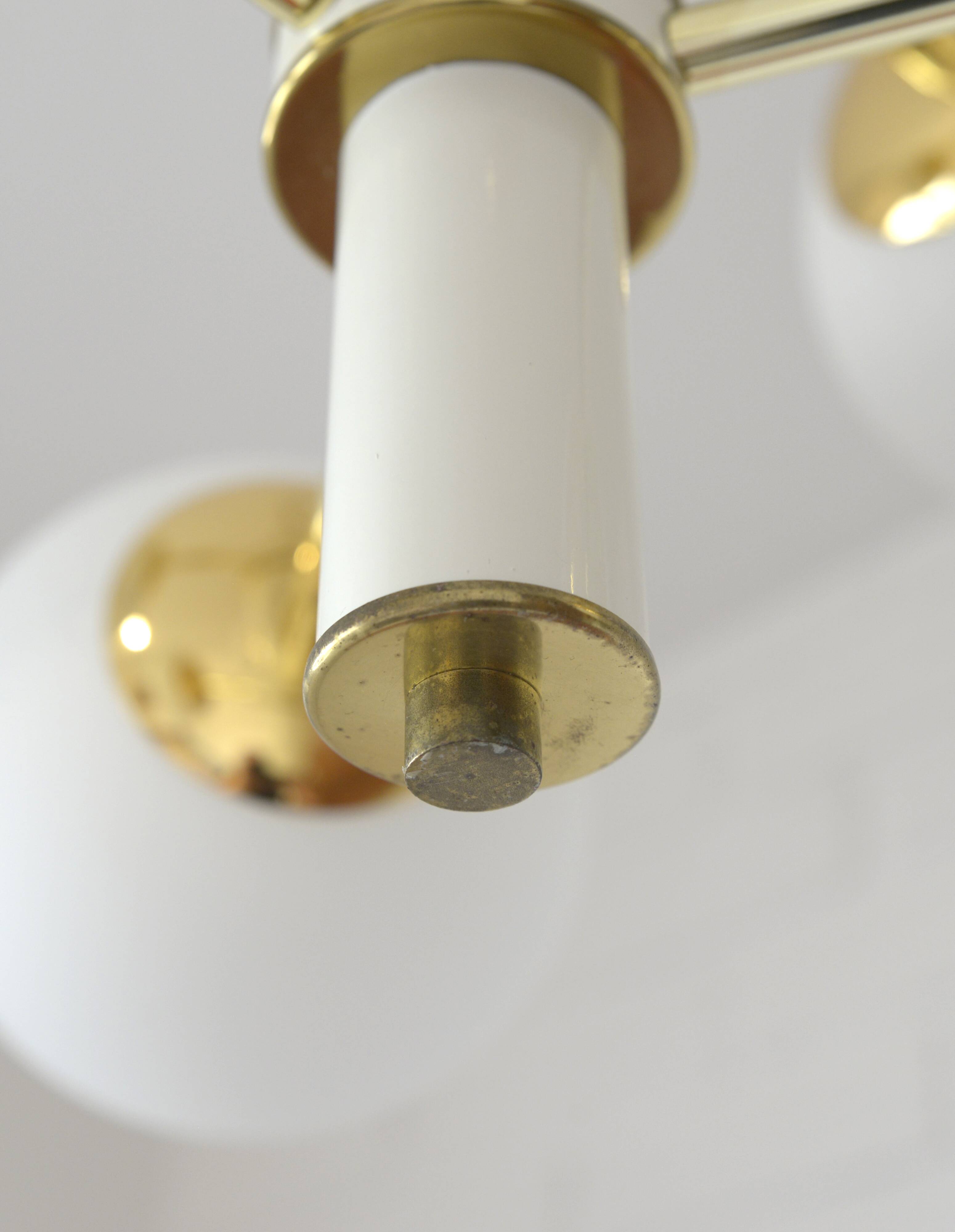 Sputnik  MCM hanging lamp vintage pendant light Space Age  style 1970's