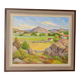 Original Swedish oil on canvas from the mid-century "Landscape" - Vintage and framed.