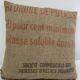 Burlap cushion - Potasse d'Alsace - 37 cm * 37 cm