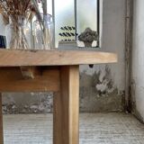 Maison Regain round elm table