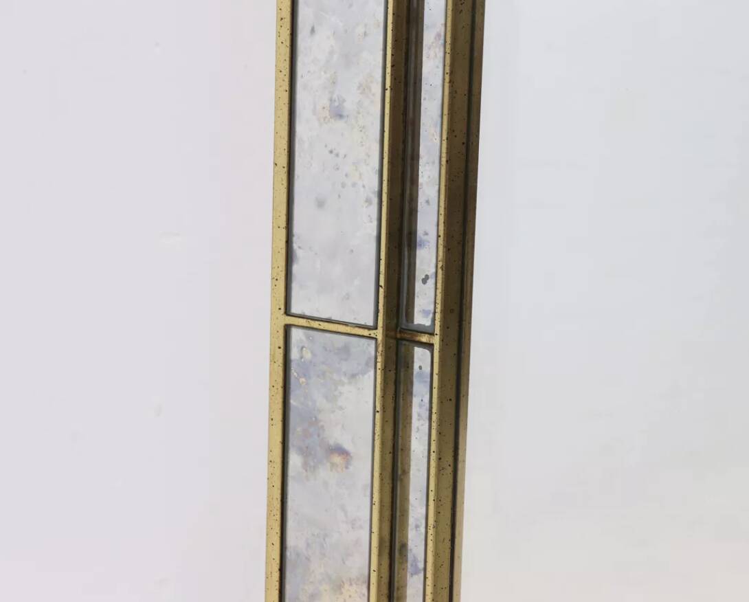 XXL luxury mirror by DeKnudt Belgium 1980