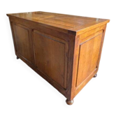 Large solid oak chest