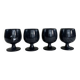 Verres en marbre noir