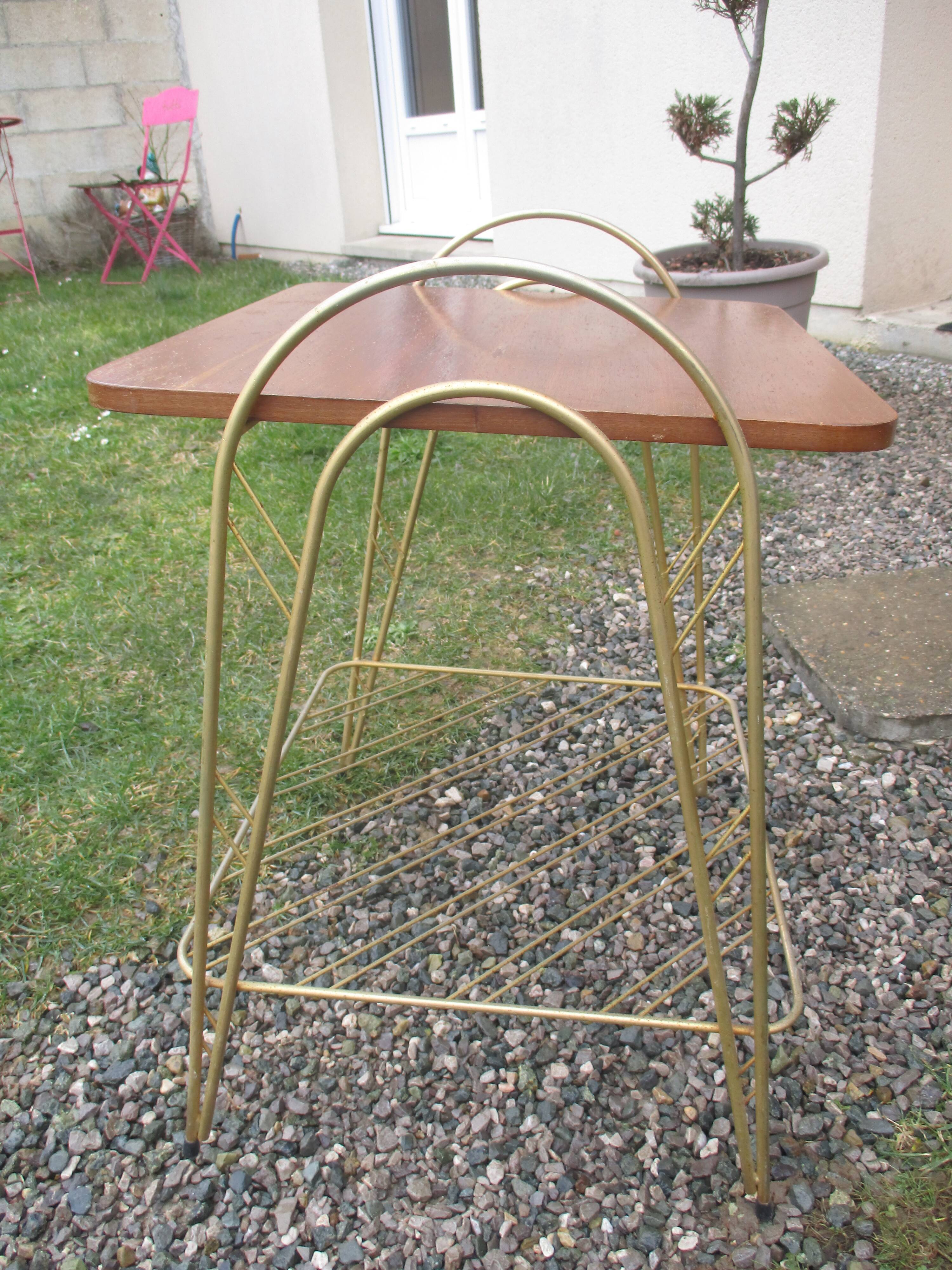 Table d'appoint vintage année 50/60 desserte