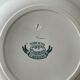 Set of 7 mismatched hollow plates Terre de Fer XIXth