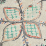 4x6 neutral handmade anatolian turkish rug,	115c192cm