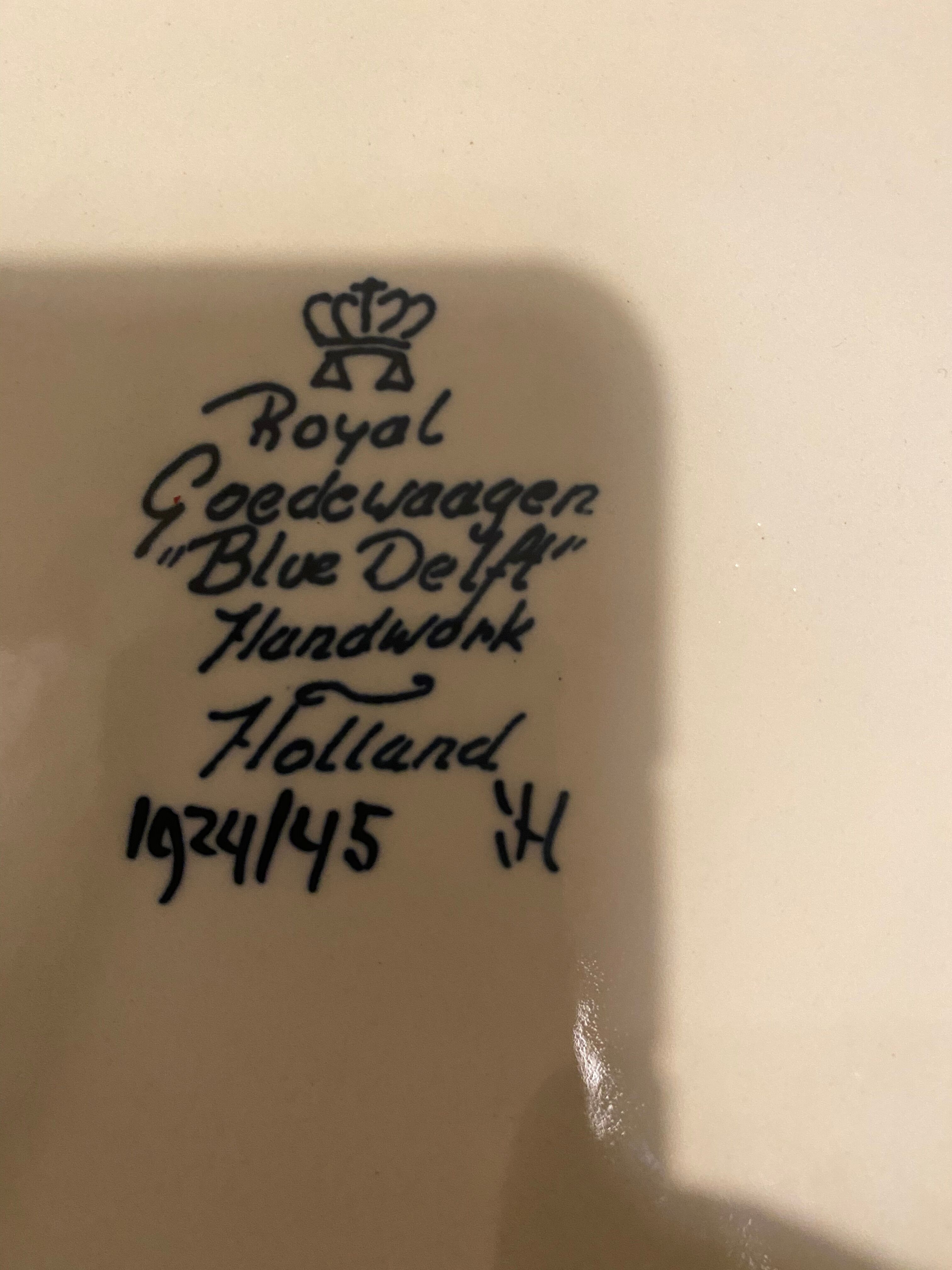 Grande Vase Delft handpainted