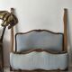 Antique French Louis XV Bed Demi Corbeille Double