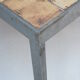 Rectangular metal and cermal herbarium coffee table by Roger Capron, 1960s