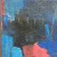 Abstract painting on canvas 65×81 cm