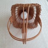 Electrified rattan hanging