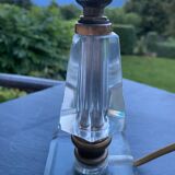 Art Deco crystal lamp base