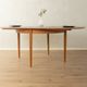 Round butterfly dining table by Lübke, 1960s, teak
