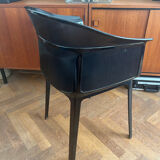 Black "Papyrus" armchair designed by Ronan and Erwan Bouroullec vintage