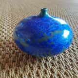 Marius Bessone vase signed enamelling with nucleations