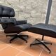 Fauteuil lounge Charles Eames All black