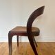 Chaise gondole cannée Baumann