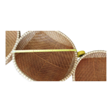 3 paniers en osier