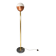 Brass, Copper and Black Marble Floor Lamp "Lampione" by Carmelo La Gaipa