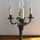 Pair of girandoles with 3 arms of light