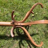 Baumann wooden parrot coat rack