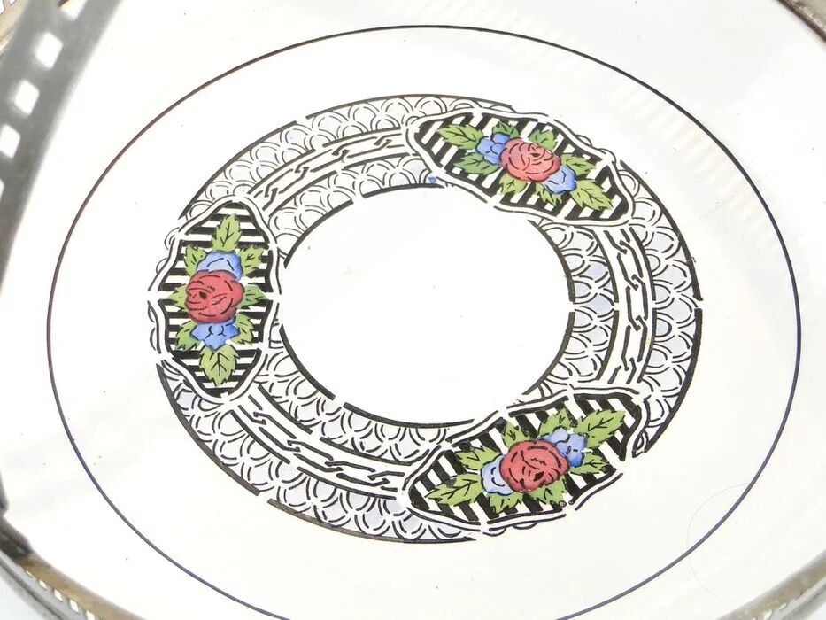 P4R Vienne - plateau/panier dans le style Art Nouveau