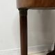 Round Empire-style side table in mahogany and veneer, 20th century