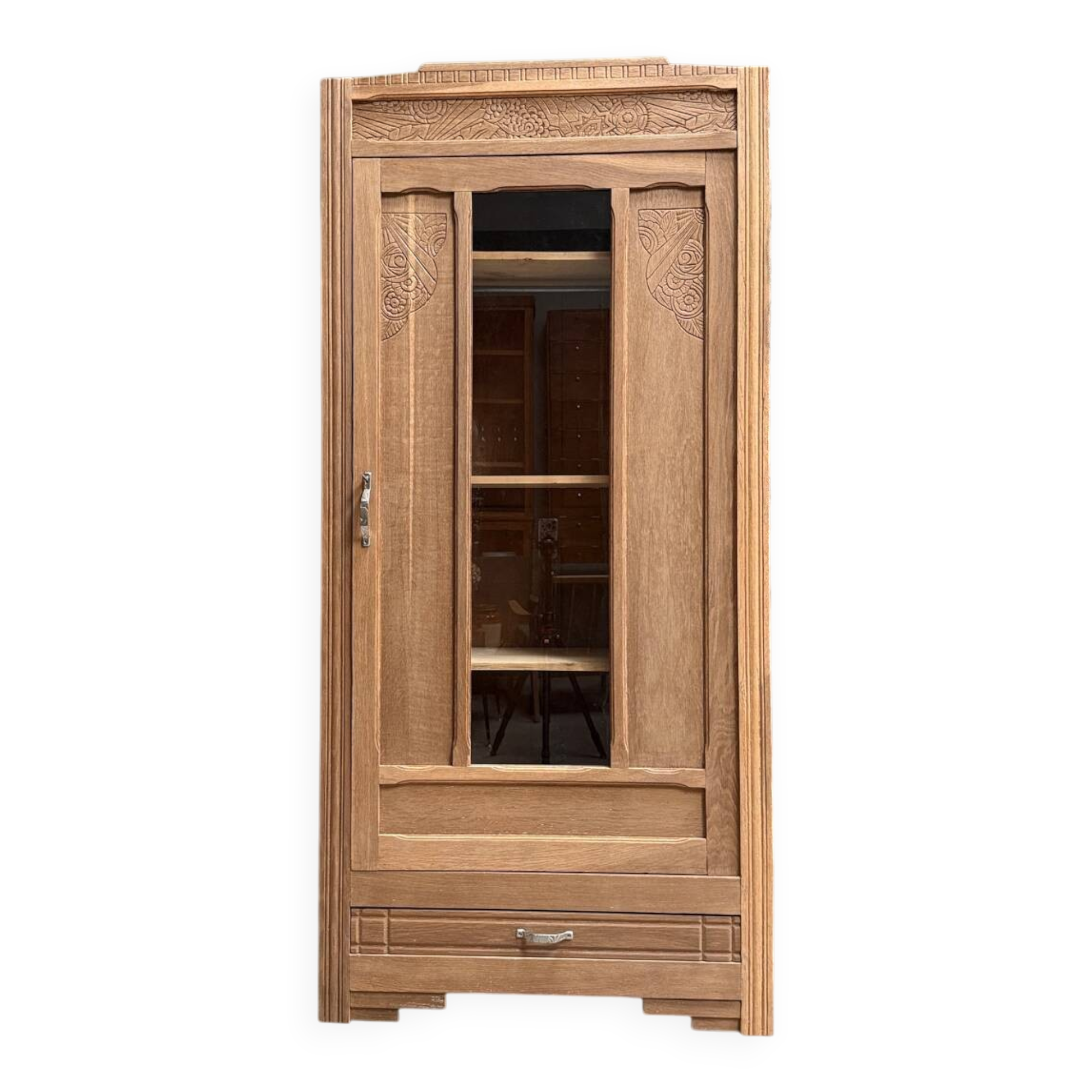 Armoire vitrée Art Déco