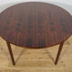 Mid-Century Round Rosewood Extendable Dining Table from McIntosh, United Kingdom, 1960s