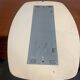 Vintage 70s wall mirror with smoked edge