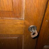 Asymmetrical dresser cabinet