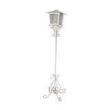 Wrought iron lamp floor