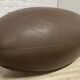 Pouf design by Antonio Pinto for Durlet leather rugby ball
