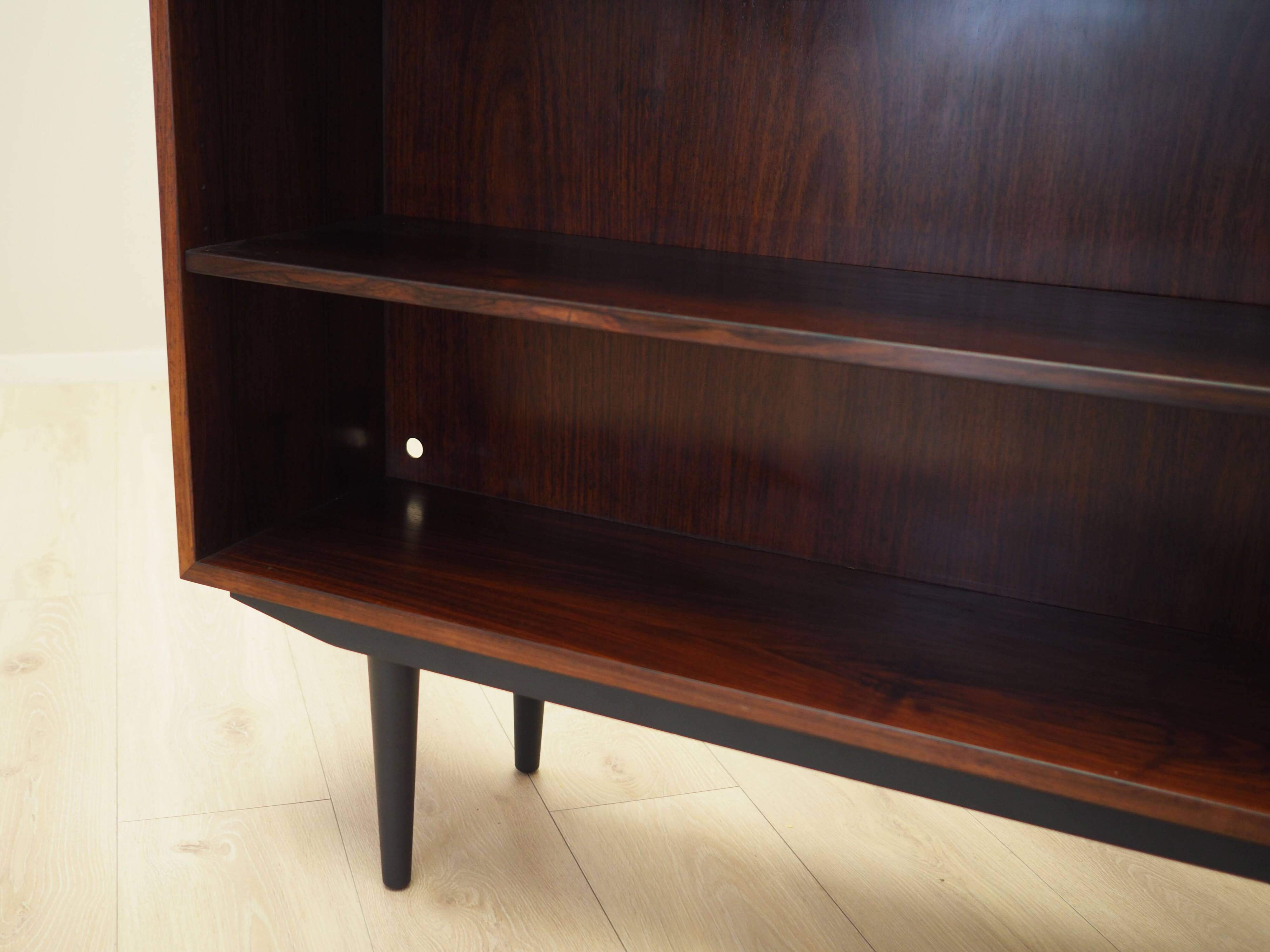 Mahogany bookcase, Danish design, 1970s, manufacturer: Omann Jun