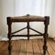 Old Provençal-style mulched tripod stool