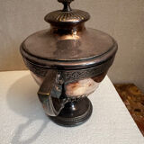 WMF antique silver-plated tea and coffee service AS Alpacca + tray – deb