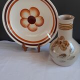 Hollow round dish Gien France