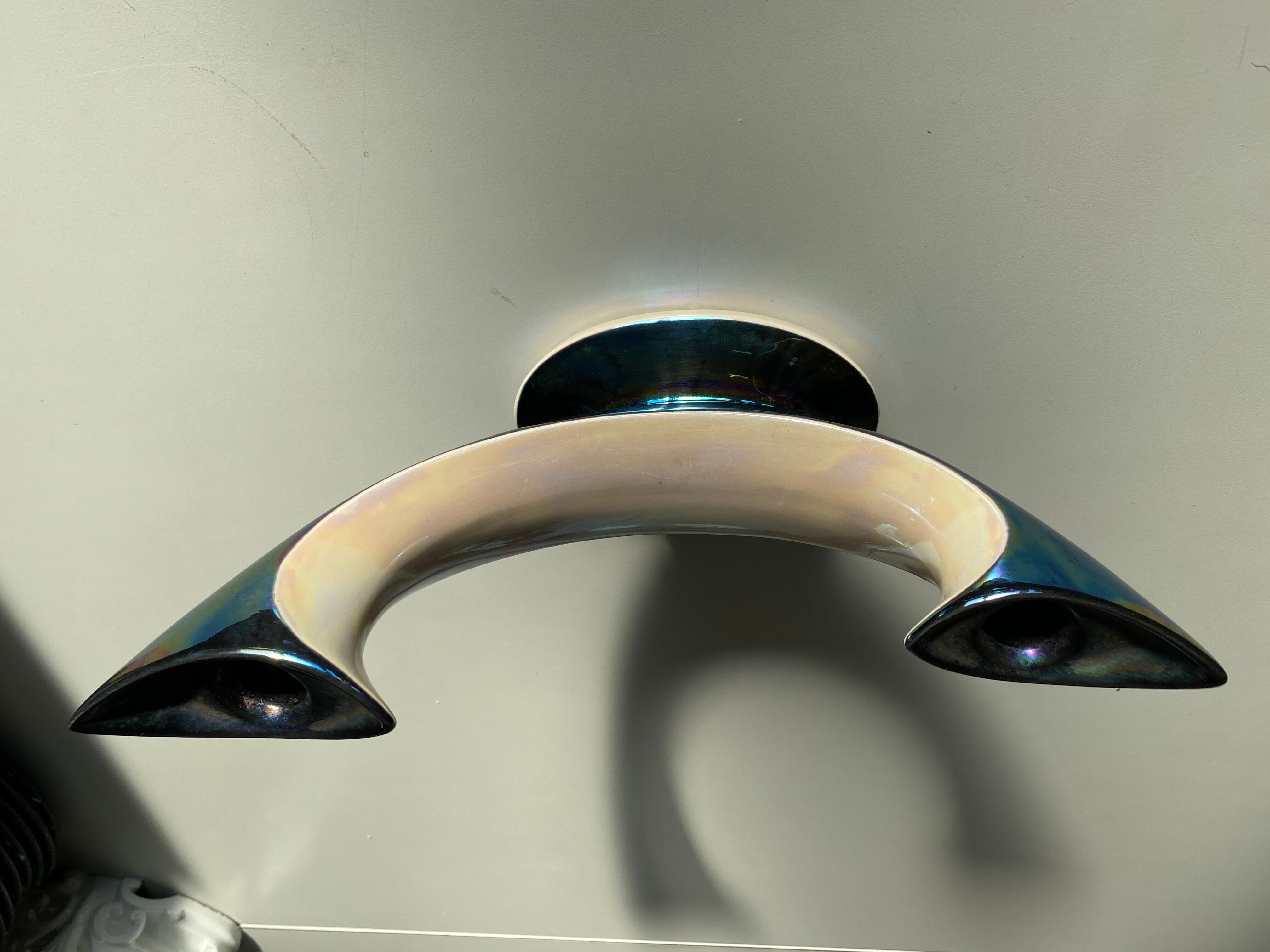 Glass candlestick Verceram