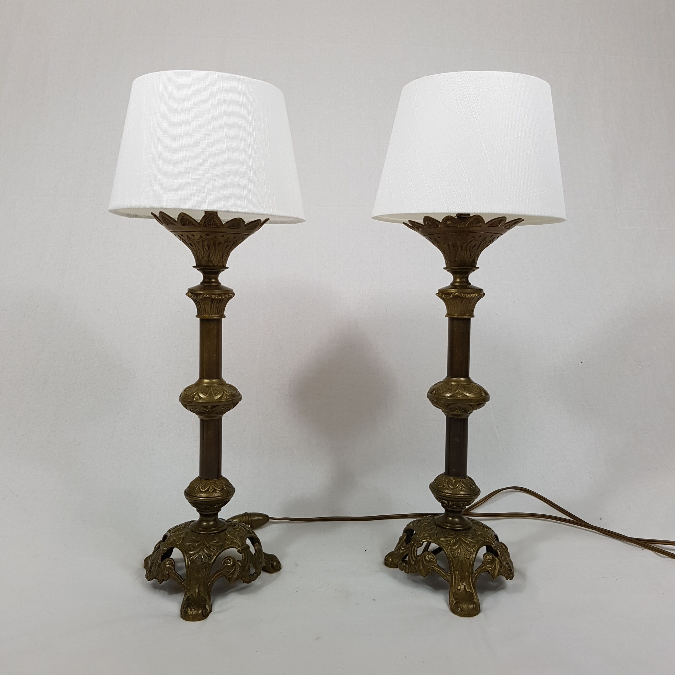 Paire de lampes de chevet